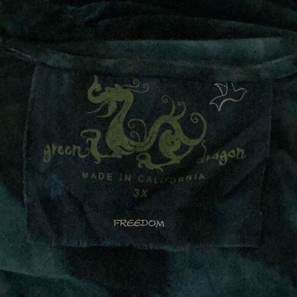 Green Dragon Nordstrom Women’s 3X Kaftan Tunic Beach Cover Up Dress - Picture 5 of 7